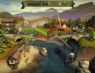Bridge Constructor Medieval heads to Steam